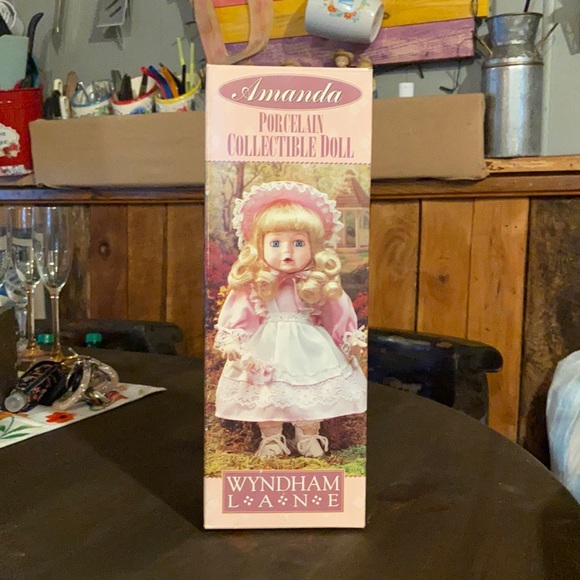 Porcelain Collectible Doll - Picture 1 of 1